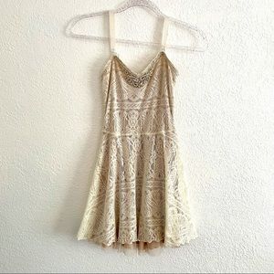 Free People Girls Beaded Lace Dress